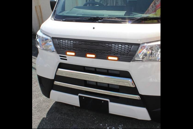 NEXUSJapan カーゴ アトレーワゴン 321系 331系 フロントグリル LEDグリルマーカー グリルカバー エンブレム デッキバン for ハイゼット S321V S331V