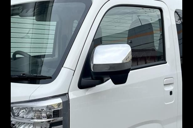 AERO OVER ハイゼット トラック/ジャンボ（S５００P系）後期型 純正電動格納式ドアミラー用メッキミラーカバー（トラック/ジャンボ共通・要在庫納期確認） for アトレーワゴン S700V / S710V フルモデルチェンジ後車用 (2021年12月)