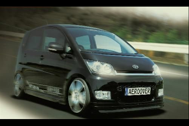 AERO OVER 用/F/S/R/マフラー/ボンスポ/ユーロプレートベース6Pコンプリートキットfor ムーヴカスタム L175S 前期