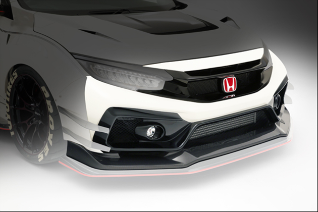 VARIS WIDE BODY F/BUMPER *4PCS for FK8 シビック TypeR