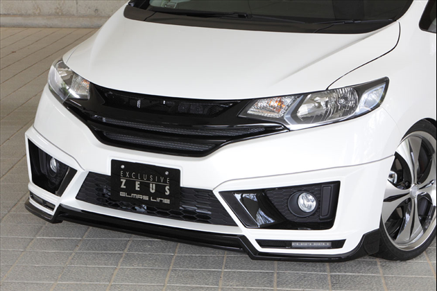 M'z SPEED GLMRS LINE Front Half Spoiler for GK3/4/5/6 フィット