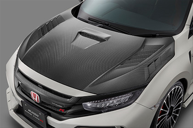 無限 Carbon Aero Bonnet for FK8 シビック TypeR