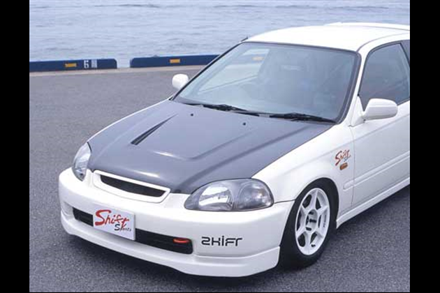 Shift Sports Aero Bonnet for EK9 シビック TypeR