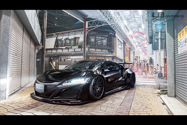 LIBERTY WALK LB-WORKS NSX ver.1 complete body kit for NC1 NSX