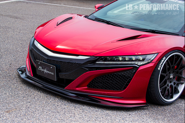 LIBERTY WALK LB★PERFORMANCE Front Diffuser for NC1 NSX