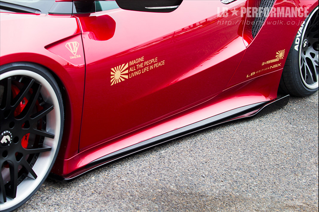 LIBERTY WALK LB★PERFORMANCE Side Diffuser for NC1 NSX