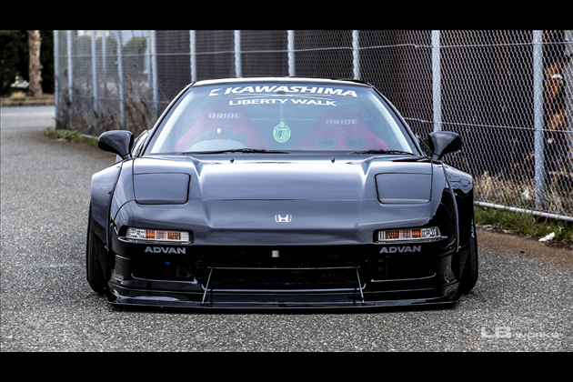 LIBERTY WALK LB-WORKS Front Diffuser for NA1/2 NSX