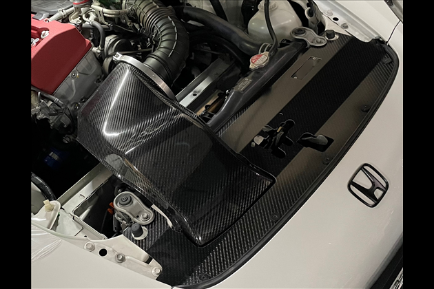 amis カーボンラジエータープレート・無限エアクリーナー用 for AP1/2 S2000