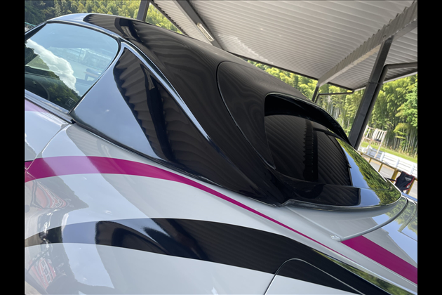 amis S2000 ハードトップ　表カーボン・裏カーボン　リアガラス付 for AP1/2 S2000