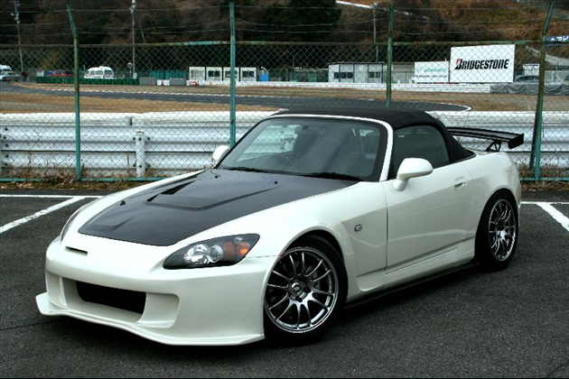 amis S2000フロントバンパー FRP 黒ゲルコート for AP1/2 S2000