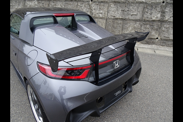 amis S660カーボンリアウイング for JW5 S660