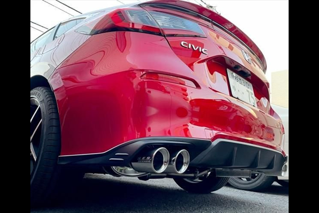 SEEKER Muffler garnish for シビック 6BA-FL1/5BA-FL1 RS含む