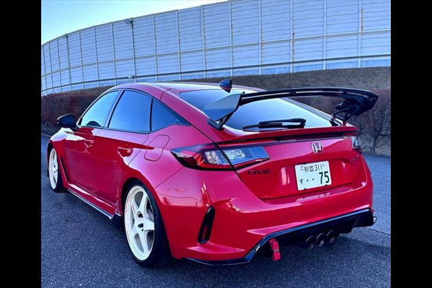 SEEKER Double deck carbon rear wing for シビックタイプR FL5 TYPE-R