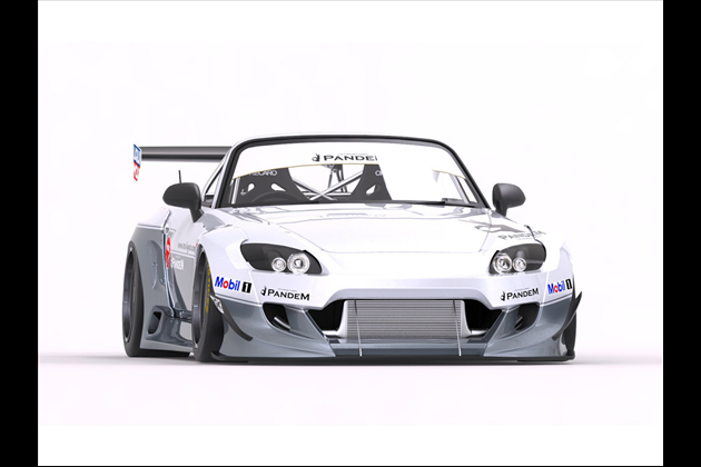 Rocket Bunny ワイドボディ リアフェンダー for S2000 AP1