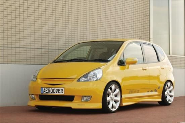 AERO OVER 用/F+S+R エアロ3点セットfor フィット GD1~4 前期/後期