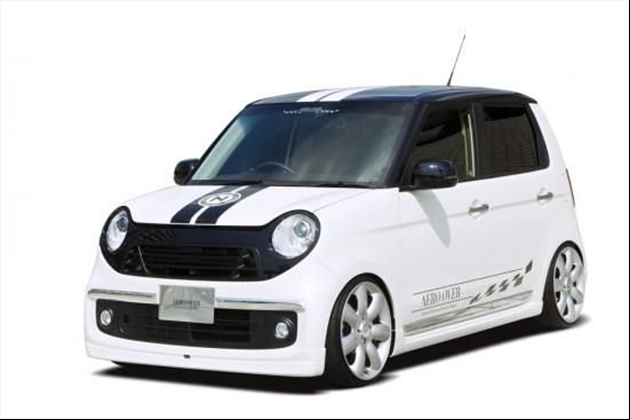 AERO OVER 専用/F+S+R+マフラー開口部カバーセットfor N-ONE JG1/JG2 プレミアム