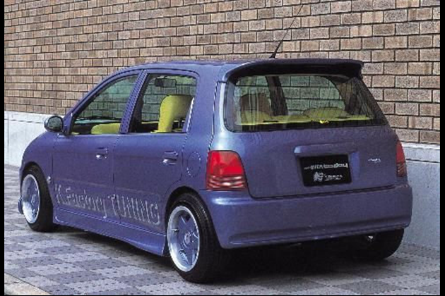 AERO OVER TODAY/リアスタイリッシュバンパーfor ライフ JA4 後期モデル