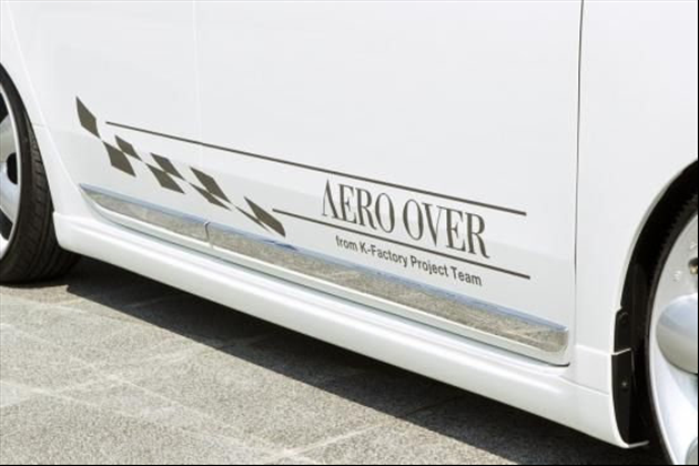 AERO OVER 用/スタイリッシュサイドスカートfor N-ONE JG1/JG2