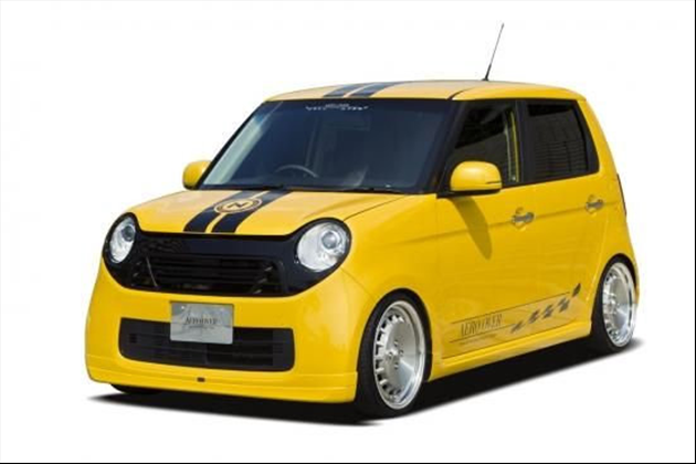 AERO OVER 用/F+S+R+マフラー開口部カバーセットfor N-ONE JG1/JG2 G・GLパッケージ・ツアラー