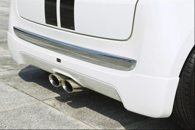 AERO OVER 用/リアスタイリッシュハーフスポイラーfor N-ONE JG1/JG2