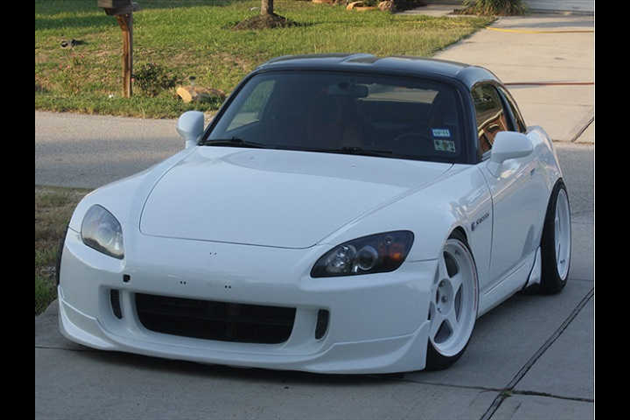 Zerofighter 純正タイプウレタンフロントリップ 未塗装品 黒樹脂仕上げ for S2000 AP1 後期型
