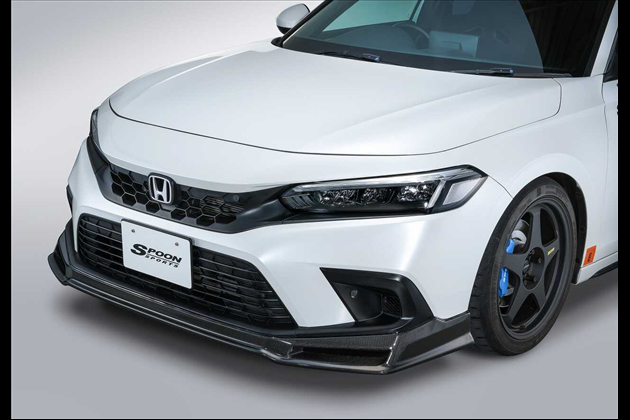 spoon CARBON LIP SPOILER for シビック FL1 6MT EX