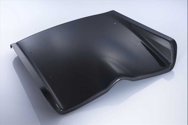 spoon AERO DIFFUSER，CFRP(REAR) for S660 JW5