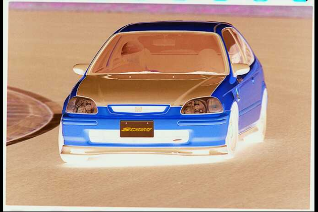 spoon CARBON BONNET for シビック EK4/EK9 前期
