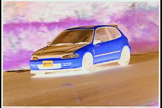 spoon CARBON BONNET for シビック EG6