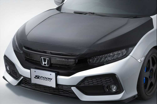 spoon CARBON BONNET for シビック FK7