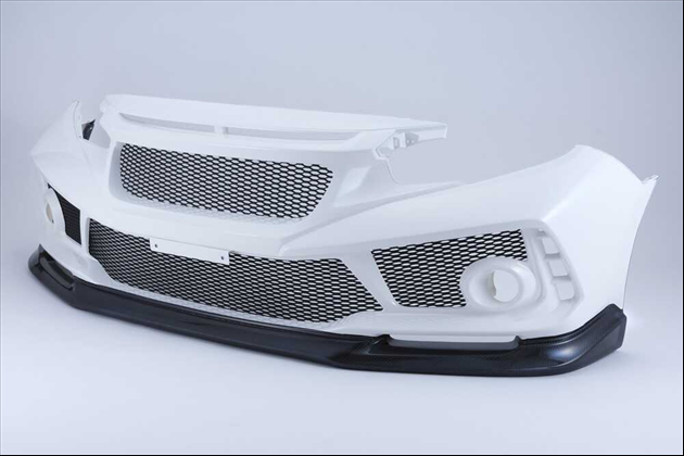 spoon AERO BUMPER FRONT [CARBON] for シビック FK8 前期/後期対応