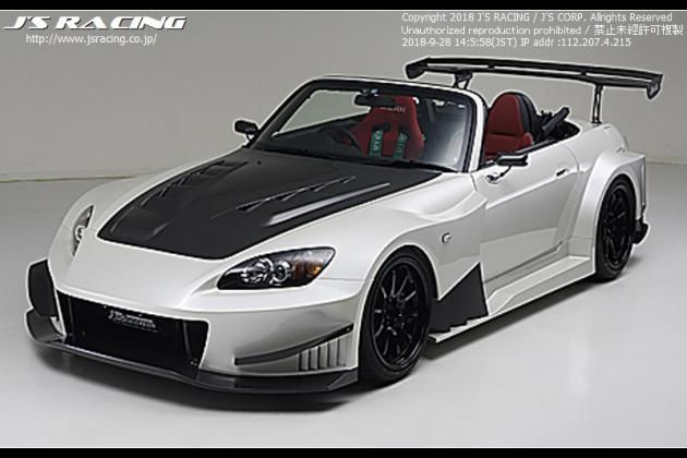 J'S RACING TYPE-GT ワイドボディエアロシステム フルキット FRP for AP1/2 S2000