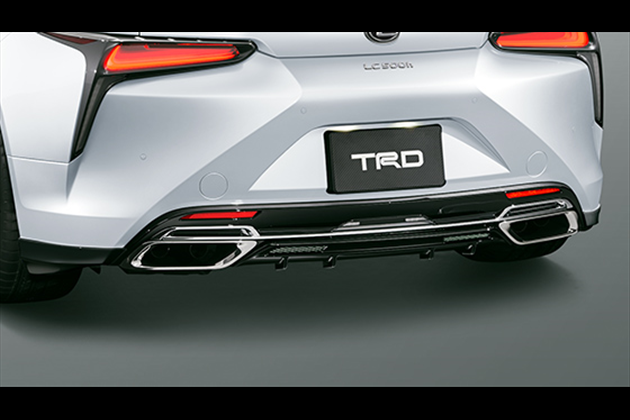 TRD リヤディフューザー&リヤサイドスポイラー for URZ/GWZ100 LEXUS LC