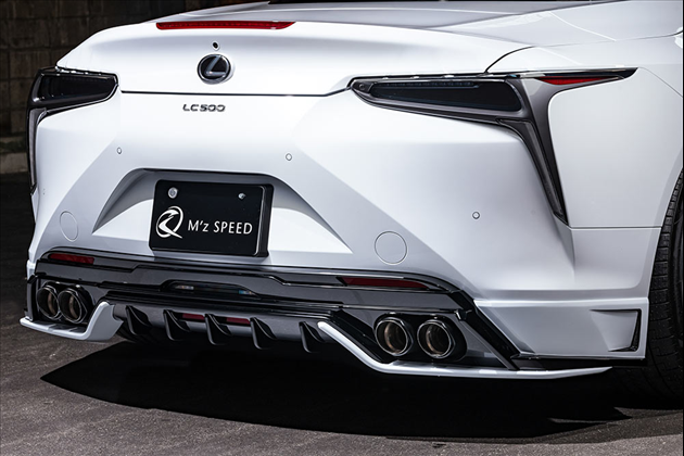 M'z SPEED リアアンダースポイラー for URZ/GWZ100 LEXUS LC