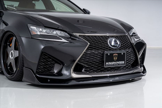 AIMGAIN AIMGAIN SPORT フロントアンダースポイラー for URL10 LEXUS GS F