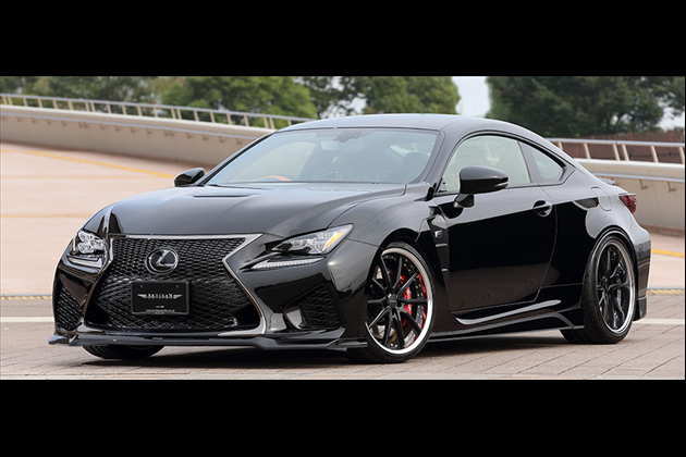 ARTISAN SPIRITS BLACK LABEL FRONT LIP SPOILER for USC10 LEXUS RC F