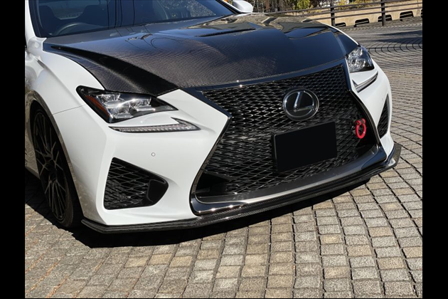 LEMS MC 前用 ドライカーボンフロントスポイラー Version2 for USC10 LEXUS RC F