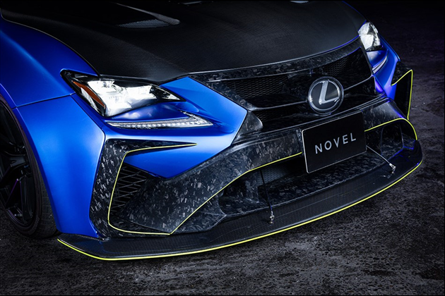 NOVEL NOVEL RC F FRONT BUMPER EXTENSION for USC10 LEXUS RC F