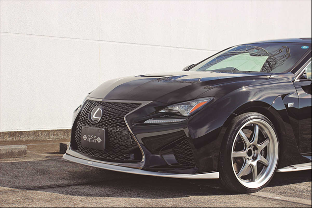 SKIPPER フロントリップスポイラー(カーボン) for レクサス RC F USC10
