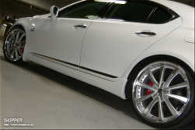 SKIPPER サイドステップ(FRP) for レクサス LS USF/UVF4#(LS460/600h) 前期・中期