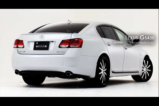 SKIPPER トランクスポイラー(FRP) 前期 TYPE-1・TYPE-2/後期共通 for レクサス GS GS350/430/450h(19系) 前期・後期共通