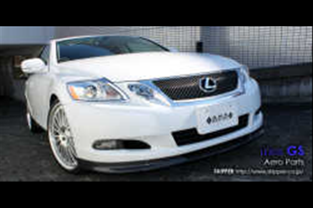 SKIPPER フロントリップスポイラー(カーボン)・トランクスポイラー(FRP)2点セット for レクサス GS GS350/450h/460 後期