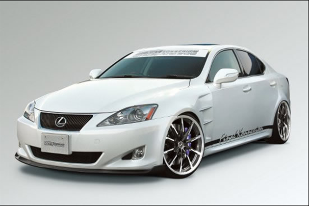 FINAL Konnexion AERO ZERO Series IS フロントリップスポイラー FRP for レクサス IS-C GSE20 前期