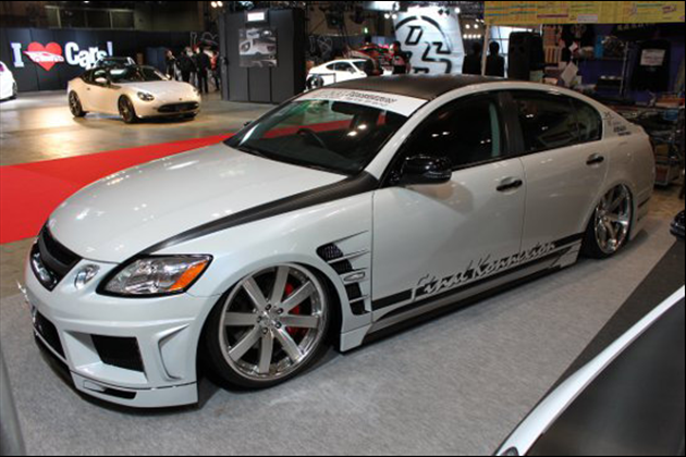 FINAL Konnexion AERO F-05 Series 〜MC サイドステップ FRP製 未塗装品 for レクサス GS GRS/UZS19 ～MC