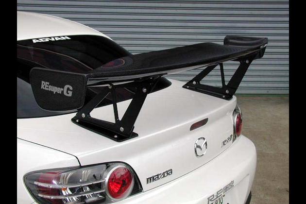 RE Amemiya REAR SPOILER-GTⅢ LOW for SE3P RX-8