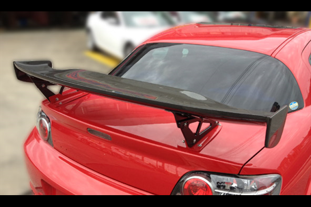 RE Amemiya REAR SPOILER-GTⅢ SUPER LOW for SE3P RX-8