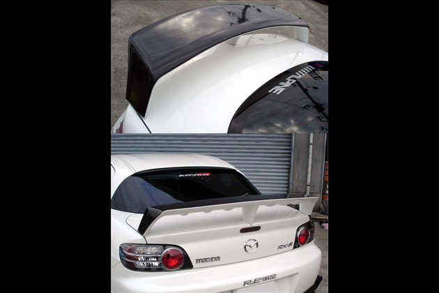 RE Amemiya REAR WING SPOILER for SE3P RX-8