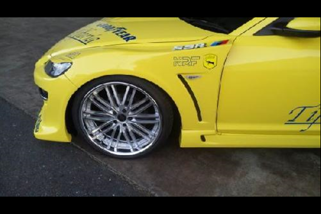 Tifaria RX-8 フロントGTフェンダー（FRP）後期タイプ for SE3P RX-8