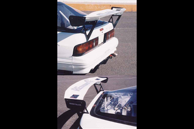 RE Amemiya FC3S REAR SPOILER-GTⅡ for FD3S RX-7