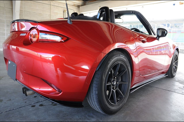 HM RACERS 【塗装済み】リアアンダースポイラー for ロードスター ND5RC/NDERC